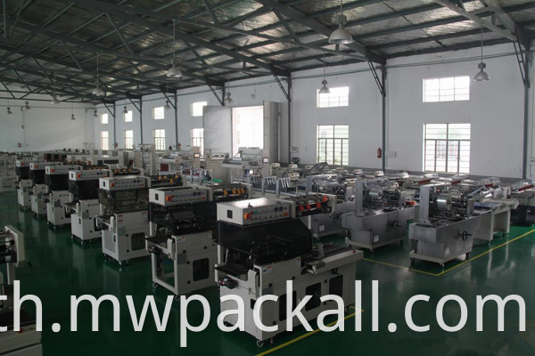 รุ่น DQL-5545 ประสิทธิภาพสูง PVC Shrink Film Machine พร้อมเครื่องซีล L-bar